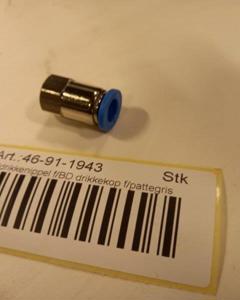 Adapter f/Drink nipples BD Drinking bowl